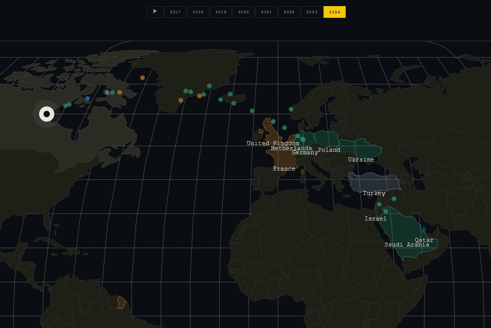 Exportations militaires canadiennes — aperçu